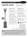 Manuel KLD7002S Chauffe-patio: IA + T&eacute;l&eacute;chargement PDF