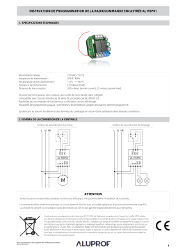 AL RSP01 Radiocommande: IA Chat & PDF Instructions
