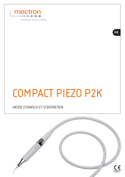 Mode d'emploi Mectron COMPACT PIEZO P2K | AI Chat
