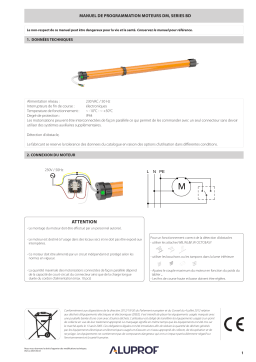 Aluprof DM/BD Mode d'emploi