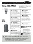 KLD7002S Chauffe-patio: Chat IA &amp; T&eacute;l&eacute;chargement PDF