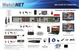 Caméras PoE, NVR, 16 POE : Guide de connexion + Chat IA