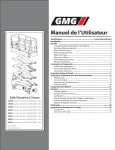 GMG 1230 i Mode d'emploi