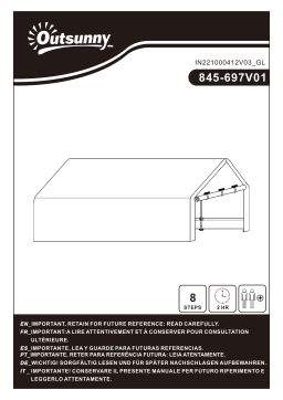 Manuel Outsunny 845-697V01 | QA IA et téléchargement PDF