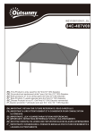 Outsunny 84C-487V00 Gazebo: Chat IA &amp; T&eacute;l&eacute;chargement PDF