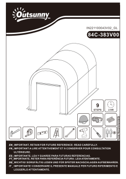 Manuel d'utilisateur 84C-383V00 Outsunny | Chat IA et PDF