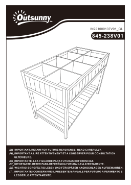 845-238V01 Jardinière sur Pieds | Chat IA + PDF