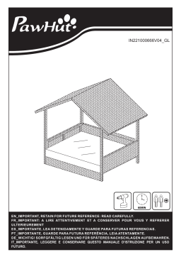 PawHut D02-029 Manuel utilisateur