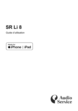 Audio Service SR Li 8 : Guide d'utilisation | AI Chat