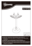 844-757V00 Fontaine d'ext&eacute;rieur: Manuel d'utilisation | AI Chat &amp; PDF Download