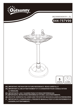 844-757V00 Fontaine d'extérieur: Manuel d'utilisation | AI Chat & PDF Download