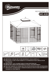 84C-028 Gazebo: Manuel PDF &amp; Chat IA