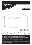 Outsunny 84C-116V00 Gazebo : Chat IA &amp; T&eacute;l&eacute;chargement PDF