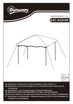 Outsunny 84C-632V00 Tente: Chat IA et PDF