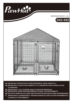 PawHut D02-092 : Chat IA & Téléchargement PDF