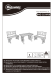 Outsunny 84G-321V00TN Manuel utilisateur