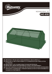 Outsunny 845-608 Manuel d'utilisation | Chat IA