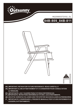 Manuel d'utilisation Outsunny 84B-809_84B-811 | Chat IA & PDF