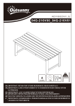 Outsunny 84G-216V00BK Manuel utilisateur