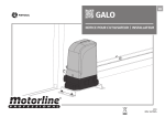 Guide Motorline GALO : IA et acc&egrave;s PDF