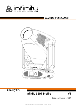 Infinity S601 Profile Manuel d'utilisation + Chat IA