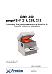 Manuel prepASH 219, 229, 212 Precisa | IA et T&eacute;l&eacute;chargement PDF