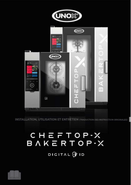 UNOX CHEFTOP-X, BAKERTOP-X : Manuel d'utilisation + IA