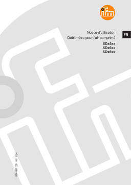 IFM SD8500 Mode d'emploi