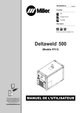 Miller DELTAWELD 500 (575 VOLT MODEL) Manuel du propriétaire