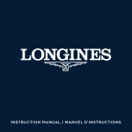 LONGINES L889 Chronographe: Manuel d'instructions + IA