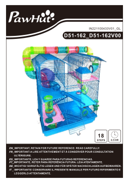 PawHut D51 162_D51-162V00: Chat IA et téléchargement PDF
