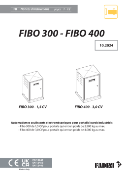 Fadini fibo300-fibo400-10.2024 Manuel utilisateur