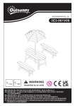 Outsunny 3E3-001V00 : Assistance IA et t&eacute;l&eacute;chargement PDF