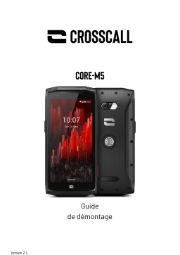 CROSSCALL CORE M5 Guide de Démontage + AI Chat