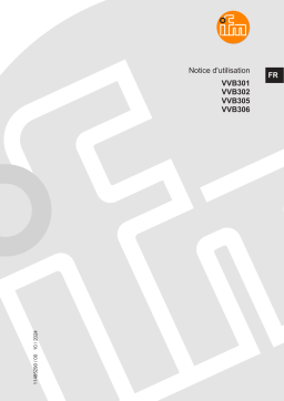 ifm VVB301, VVB302, VVB305, VVB306 : Notice d'utilisation + IA