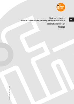 ecomatDisplay 4.3", CR1141 : Notice d'utilisation + IA Chat