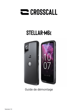 CROSSCALL STELLAR M6E : Guide de Démontage + IA