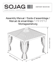 Gazebo Sojag: Manuel d'assemblage avec IA et PDF