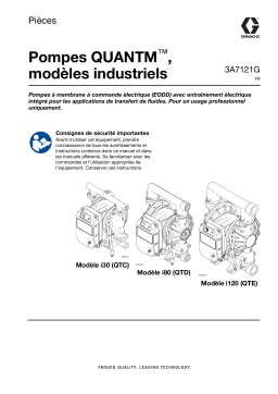 Graco QUANTM i30, i80, i120: Chat IA & PDF du manuel