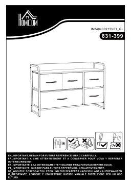 HOMCOM 831-399 Manuel utilisateur