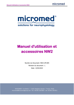 natus NW2 and Accessories Mode d'emploi