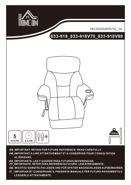 Manuel d'utilisation 833-918, 833-918V70, 833-918V80 | AI Chat & PDF Download