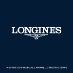 Longines L156 Manuel utilisateur