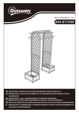 844-611V00 Tonnelle de jardin | Chat IA et PDF