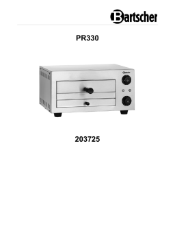 Bartscher PR330 Four à Pizza: Chat IA & PDF