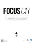 Ki Mobility Focus CR Manuel utilisateur