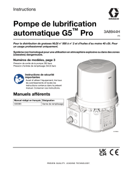 Graco G5 : Manuel d'instructions + Chat IA & PDF