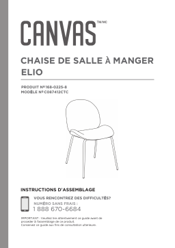 ELIO Chaise de salle à manger: Instructions + IA