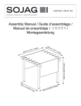 Manuel d'assemblage pergola Sojag + Chat IA &amp; PDF