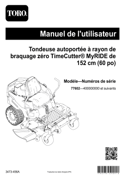 Manuel TimeCutter MyRIDE 77602: IA Chat & PDF